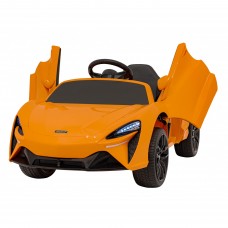 Дитяча акумуляторна машинка Дитячий McLaren Artura Помаранчева