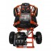 Дитячий акумуляторний картинг Gokart MUD MONSTER Помаранчевий