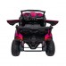 Дитяча акумуляторна машинка баггі UTV X3 Off-Road рожева