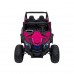 Дитяча акумуляторна машинка баггі UTV X3 Off-Road рожева