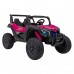 Дитяча акумуляторна машинка баггі UTV X3 Off-Road рожева