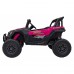 Дитяча акумуляторна машинка баггі UTV X3 Off-Road рожева