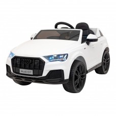 Дитяча акумуляторна машинка Audi Q7 NEW LIFT Біла