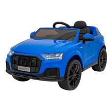 Дитяча акумуляторна машинка Audi Q7 NEW LIFT Синя