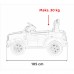 Дитяча акумуляторна машинка Ford Ranger LIFT Червона