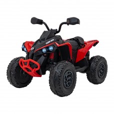 Дитячий акумуляторний квадроцикл Maverick Quad Червоний