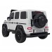 Дитяча акумуляторна машинка Mercedes Benz G63 AMG XXL Біла