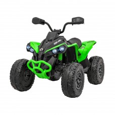 Дитячий акумуляторний квадроцикл Maverick Quad Зелений