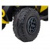 Дитячий акумуляторний квадроцикл Maverick Quad Жовтий