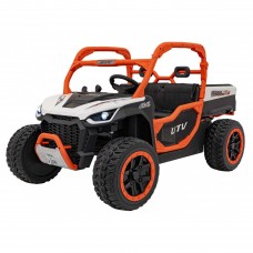 Дитячий акумуляторний автомобіль фермерський UTV Racing White