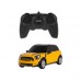 Машинка R/C 1:24 Mini Countryman Yellow RASTAR