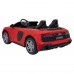 Дитяча акумуляторна машинка Audi Spyder R8 LIFT Червона