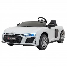 Дитяча акумуляторна машинка Audi Spyder R8 LIFT Біла