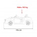 Дитяча акумуляторна машинка Audi Spyder R8 LIFT Біла