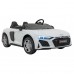 Дитяча акумуляторна машинка Audi Spyder R8 LIFT Біла
