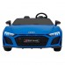 Дитяча акумуляторна машинка Audi Spyder R8 LIFT Синя