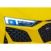 Дитяча акумуляторна машинка Audi Spyder R8 LIFT Жовта
