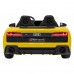 Дитяча акумуляторна машинка Audi Spyder R8 LIFT Жовта