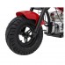 Дитячий акумуляторний мотоцикл Chopper Warrior Червоний