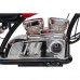 Дитячий акумуляторний мотоцикл Chopper Warrior Червоний