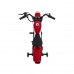 Дитячий акумуляторний мотоцикл Chopper Warrior Червоний