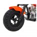 Дитячий акумуляторний мотоцикл Chopper Warrior Помаранчевий