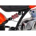 Дитячий акумуляторний мотоцикл Chopper Warrior Помаранчевий