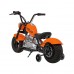 Дитячий акумуляторний мотоцикл Chopper Warrior Помаранчевий