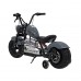 Дитячий акумуляторний мотоцикл Chopper Warrior Сірий