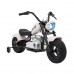 Дитячий акумуляторний мотоцикл Chopper Warrior Білий