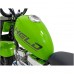 Дитячий акумуляторний мотоцикл Chopper Warrior Зелений