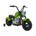 Дитячий акумуляторний мотоцикл Chopper Warrior Зелений