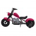 Дитячий акумуляторний мотоцикл Chopper Warrior Рожевий