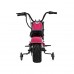 Дитячий акумуляторний мотоцикл Chopper Warrior Рожевий