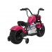 Дитячий акумуляторний мотоцикл Chopper Warrior Рожевий