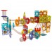 Дитячий конструктор магнітний Luminous Ball Magnetic Bricks 176 ел.