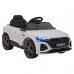 Дитяча акумуляторна машинка Audi SQ8 Біла