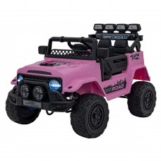 Дитячий акумуляторний позашляховик Off-Road CLIMBER Рожевий
