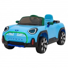 Дитяча акумуляторна машинка Mini Concept Aceman Блакитна