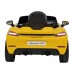 Дитяча акумуляторна машинка Porsche 718 Жовта