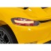 Дитяча акумуляторна машинка Porsche 718 фарбована Жовта