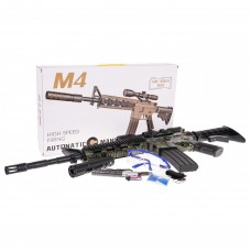 Дитяча гвинтівка з гелевими кульками M4 + аксесуари