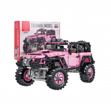 Дитячий конструктор Pink Off-Road Car 2471 ел.