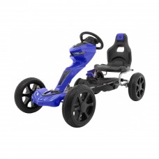 Дитячий педальний картинг Grand Ride 3+Синій