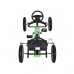 Дитячий педальний картинг STAR 3+ Green + Регулювання сидіння + Надувні колеса