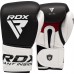 RDX S5 Leather Boxing Sparring Gloves - 12oz / Black