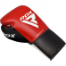 RDX C2 Fight Lace Up Leather Boxing Gloves BBBOFC/BIBA/WBF/NYAC /NEVADA APPROVED - Red / 8oz