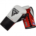 RDX C2 Fight Lace Up Leather Boxing Gloves BBBOFC/BIBA/WBF/NYAC /NEVADA APPROVED - Red / 8oz