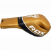 RDX C3 Fight Lace Up Leather Boxing Gloves BBBOFC/BIBA/WBF/NYAC /NEVADA APPROVED - Black / 10oz