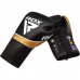 RDX C3 Fight Lace Up Leather Boxing Gloves BBBOFC/BIBA/WBF/NYAC /NEVADA APPROVED - Black / 10oz